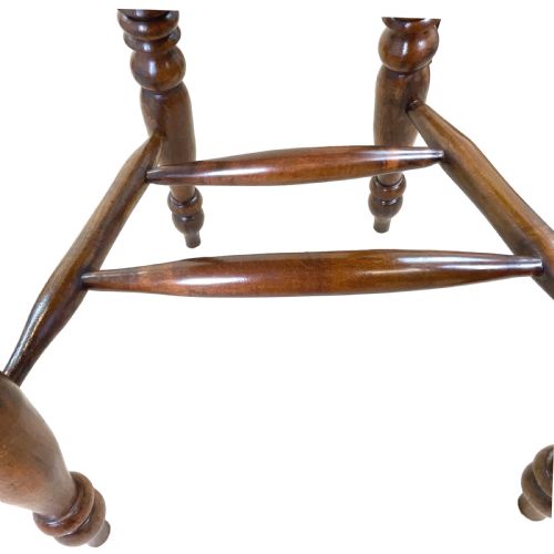 RARE 19TH CENTURY TAVERN OR CLERKS CHAIR - ADDITIONAL PHOTO 9
