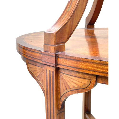 19TH CENTURY SATINWOOD OVAL TAGRE - ADDITIONAL PHOTO 9