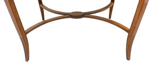 19TH CENTURY SATINWOOD OVAL TAGRE - ADDITIONAL PHOTO 10