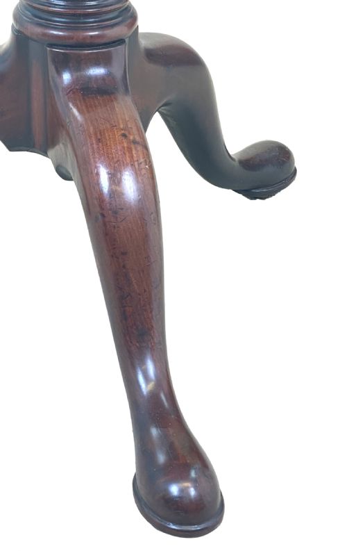 GEORGIAN MAHOGANY CIRCULAR DUMBWAITER - ADDITIONAL PHOTO 7