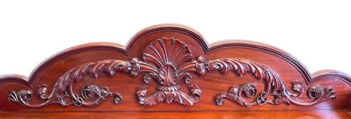 MAHOGANY 19TH CENTURY CARVED BUFFET - ADDITIONAL PHOTO 5