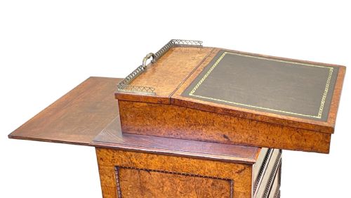 REGENCY BURR ELM DAVENPORT DESK - ADDITIONAL PHOTO 5