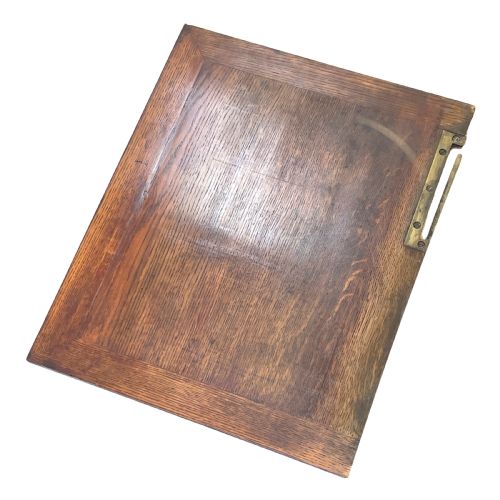 REGENCY BURR ELM DAVENPORT DESK - ADDITIONAL PHOTO 7