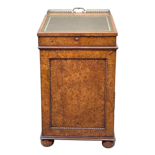 REGENCY BURR ELM DAVENPORT DESK - ADDITIONAL PHOTO 10