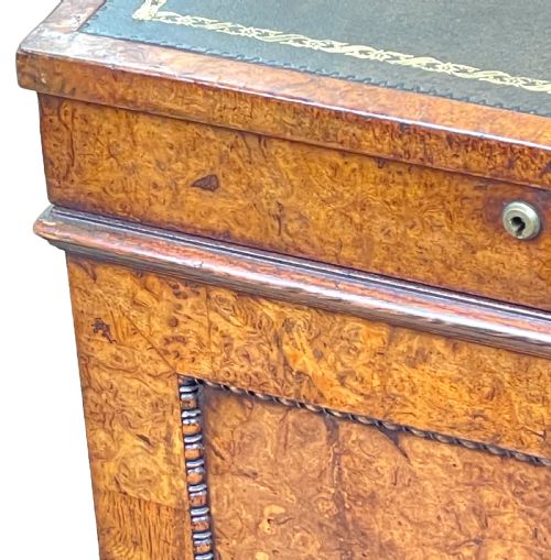 REGENCY BURR ELM DAVENPORT DESK - ADDITIONAL PHOTO 12