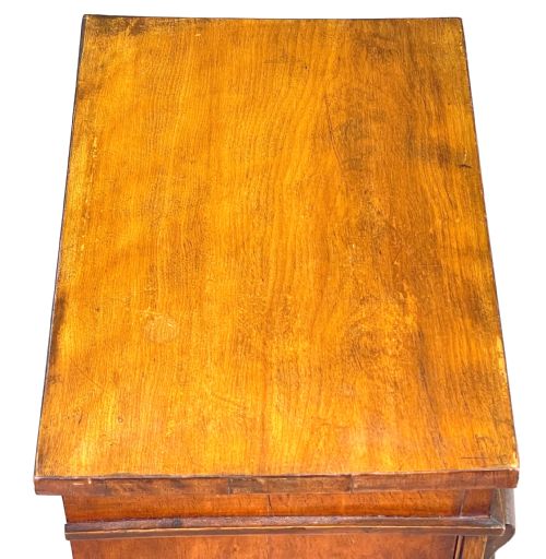 19TH CENTURY SATINBIRCH CHILDS WELLINGTON CHEST - ADDITIONAL PHOTO 1