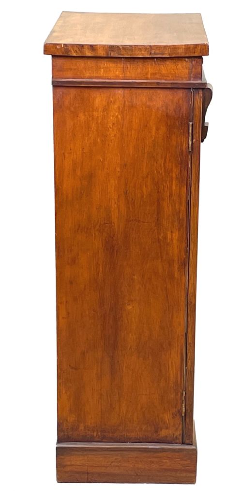 19TH CENTURY SATINBIRCH CHILDS WELLINGTON CHEST - ADDITIONAL PHOTO 4