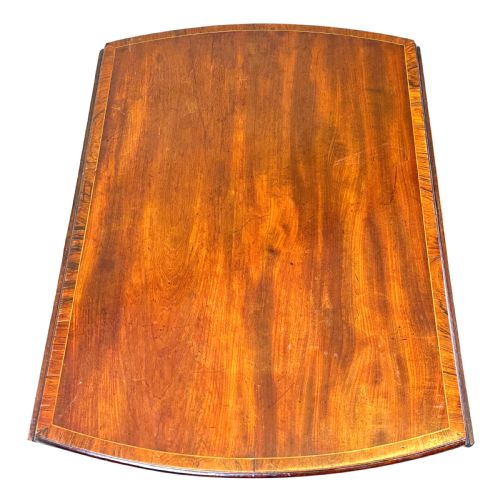 18TH CENTURY MAHOGANY OVAL PEMBROKE TABLE - ADDITIONAL PHOTO 4