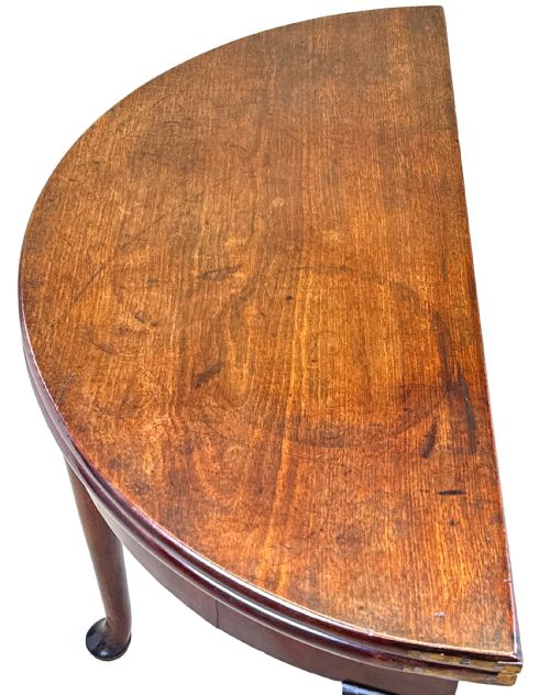 EARLY GEORGIAN MAHOGANY TEA TABLE - ADDITIONAL PHOTO 1