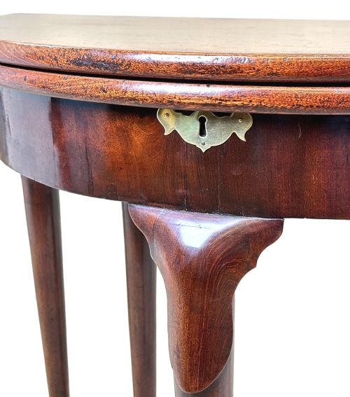 EARLY GEORGIAN MAHOGANY TEA TABLE - ADDITIONAL PHOTO 5