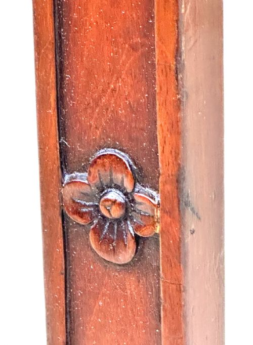 GEORGIAN 18TH CENTURY MAHOGANY DROP FLAP SIDE TABLE - ADDITIONAL PHOTO 8
