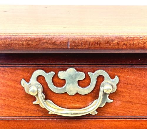 GEORGIAN 18TH CENTURY MAHOGANY DROP FLAP SIDE TABLE - ADDITIONAL PHOTO 9