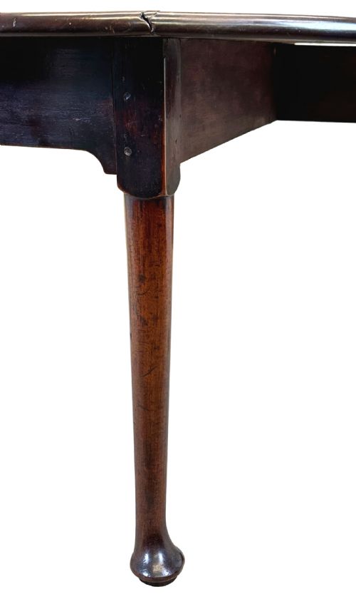 GEORGIAN MAHOGANY DROPLEAF DINING TABLE - ADDITIONAL PHOTO 1