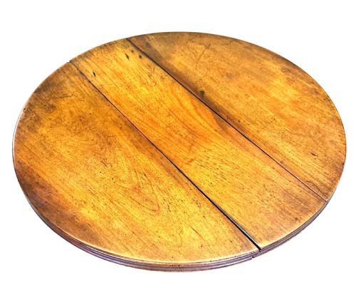 GEORGIAN MAHOGANY FOLDING DUMBWAITER - ADDITIONAL PHOTO 7