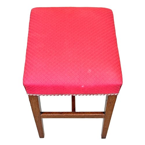 18TH CENTURY GEORGIAN MAHOGANY STOOL - ADDITIONAL PHOTO 3