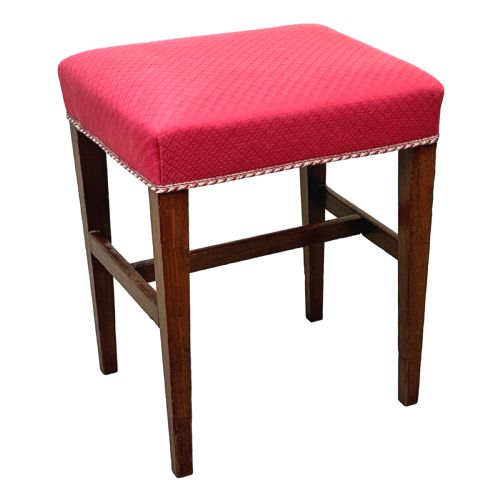 18TH CENTURY GEORGIAN MAHOGANY STOOL - ADDITIONAL PHOTO 5