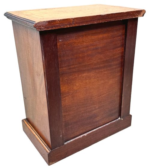 19TH CENTURY WALNUT MINIATURE CHEST - ADDITIONAL PHOTO 4