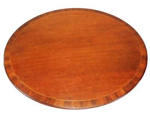 GEORGIAN 18TH CENTURY MAHOGANY OVAL BREAKFAST DINING TABLE - ADDITIONAL PHOTO 5