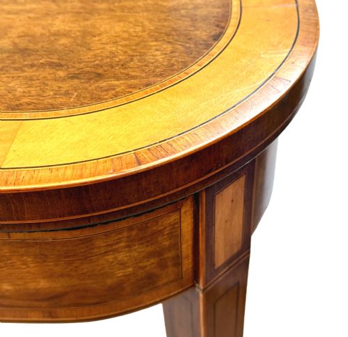 GEORGIAN MAHOGANY PAIR OF CARD TABLES - ADDITIONAL PHOTO 6