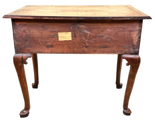 EARLY 18TH CENTURY GEORGIAN WALNUT LOWBOY - ADDITIONAL PHOTO 12