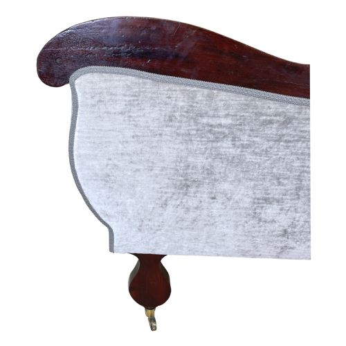 REGENCY MAHOGANY CHAISE LONGUE - ADDITIONAL PHOTO 9