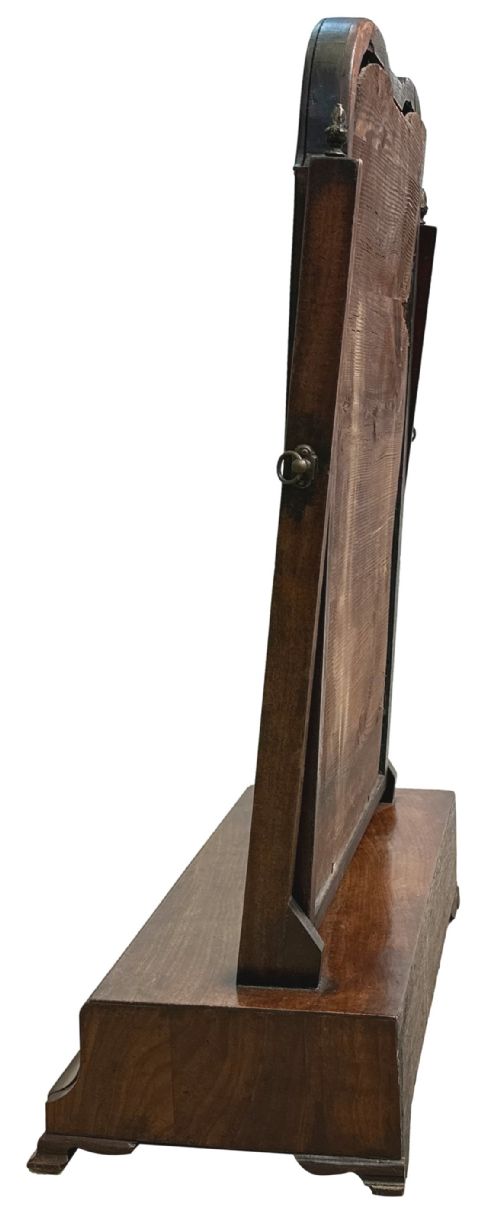 GEORGIAN MAHOGANY DRESSING TABLE MIRROR - ADDITIONAL PHOTO 6