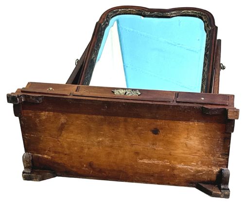 GEORGIAN MAHOGANY DRESSING TABLE MIRROR - ADDITIONAL PHOTO 9