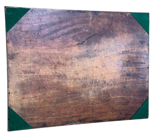 GEORGIAN MAHOGANY RECTANGULAR TRAY ON STAND - ADDITIONAL PHOTO 11