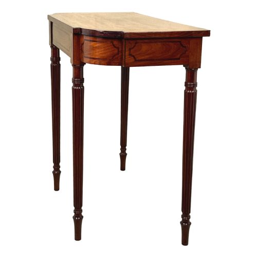 REGENCY MAHOGANY HALL CONSOLE TABLE - ADDITIONAL PHOTO 1