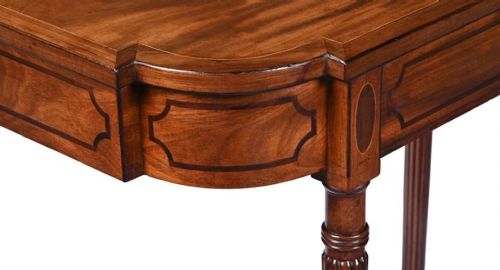 REGENCY MAHOGANY HALL CONSOLE TABLE - ADDITIONAL PHOTO 7