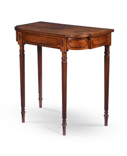 REGENCY MAHOGANY HALL CONSOLE TABLE - ADDITIONAL PHOTO 8