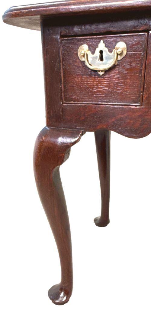18TH CENTURY GEORGIAN OAK LOWBOY - ADDITIONAL PHOTO 3
