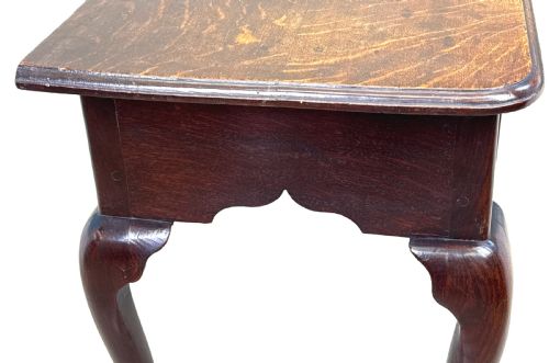 18TH CENTURY GEORGIAN OAK LOWBOY - ADDITIONAL PHOTO 7