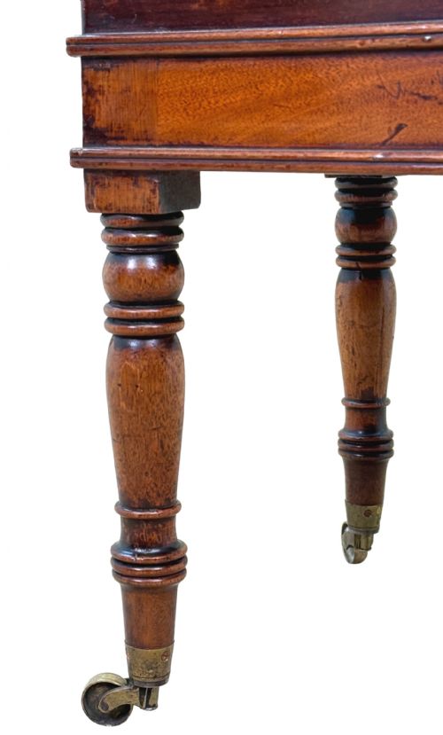 SMALL GEORGIAN MAHOGANY BOX CELLARETTE - ADDITIONAL PHOTO 4