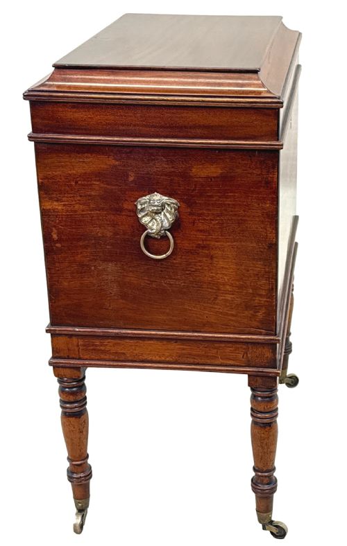 SMALL GEORGIAN MAHOGANY BOX CELLARETTE - ADDITIONAL PHOTO 7