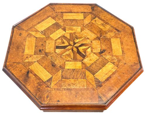 19TH CENTURY SPECIMEN WOOD TOP OCCASIONAL TABLE - ADDITIONAL PHOTO 5