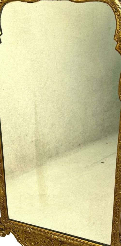 LATE 19TH CENTURY GILT WALL MIRROR - ADDITIONAL PHOTO 2