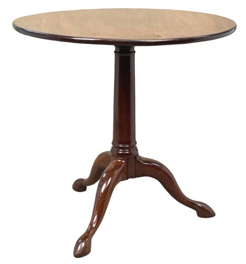 18TH CENTURY GEORGIAN MAHOGANY TRIPOD TABLE