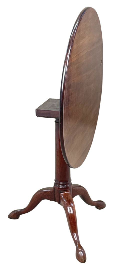 18TH CENTURY GEORGIAN MAHOGANY TRIPOD TABLE - ADDITIONAL PHOTO 1