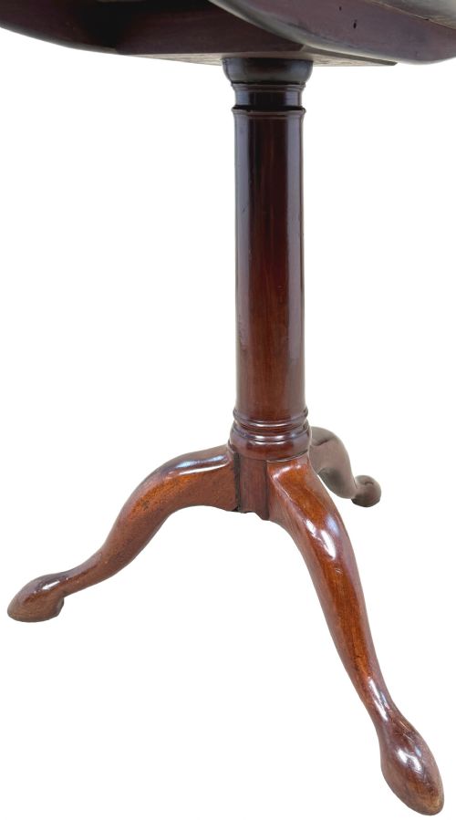 18TH CENTURY GEORGIAN MAHOGANY TRIPOD TABLE - ADDITIONAL PHOTO 6