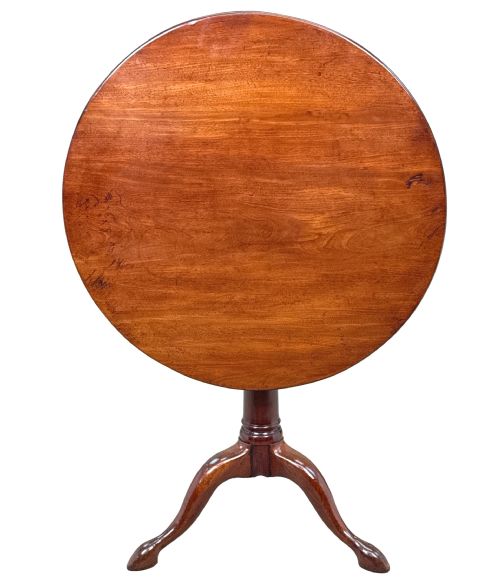 18TH CENTURY GEORGIAN MAHOGANY TRIPOD TABLE - ADDITIONAL PHOTO 9