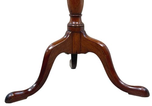 GEORGIAN 18TH CENTURY OVAL MAHOGANY WINE TABLE - ADDITIONAL PHOTO 1