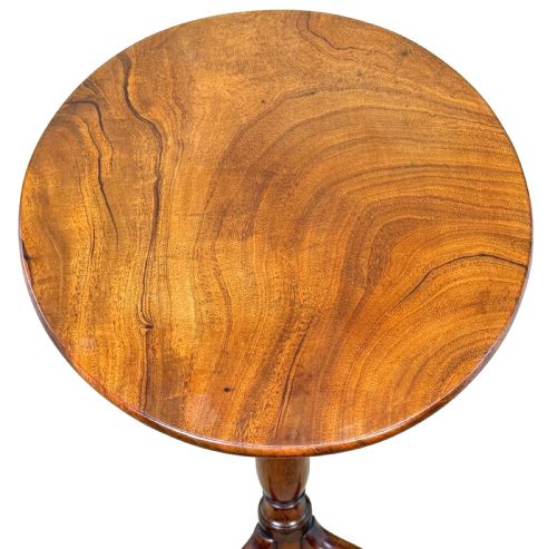 GEORGIAN 18TH CENTURY OVAL MAHOGANY WINE TABLE - ADDITIONAL PHOTO 2