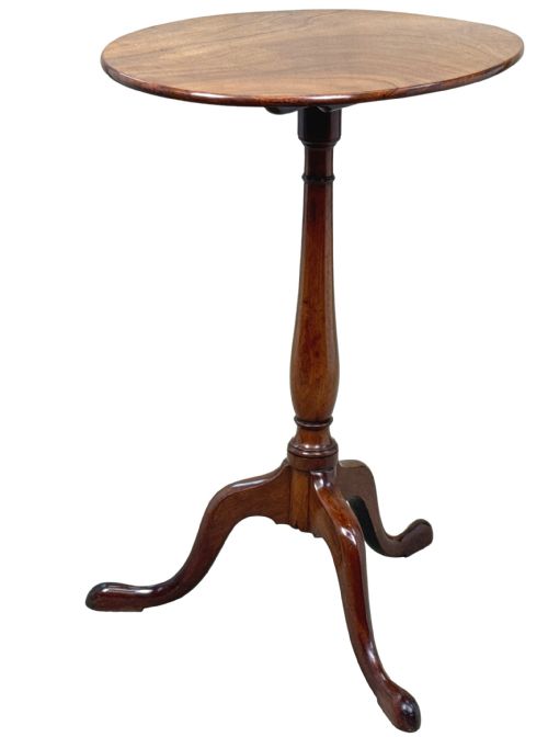 GEORGIAN 18TH CENTURY OVAL MAHOGANY WINE TABLE - ADDITIONAL PHOTO 3