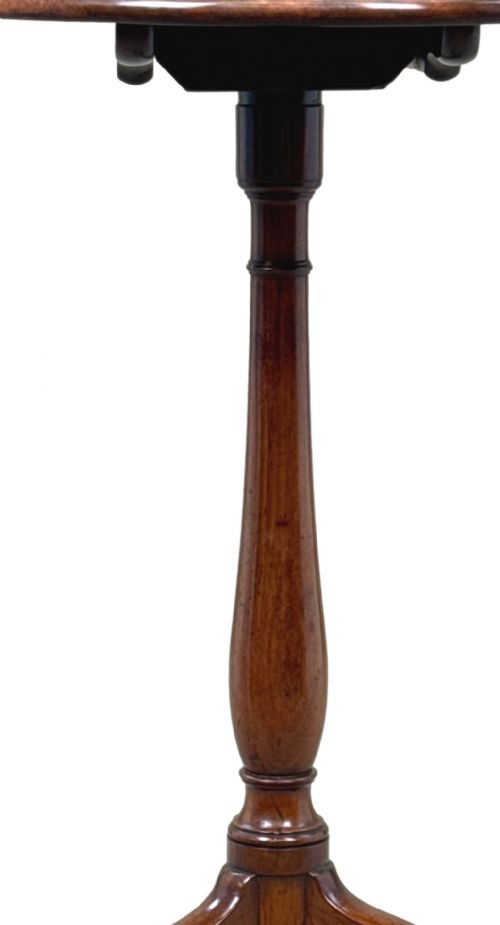 GEORGIAN 18TH CENTURY OVAL MAHOGANY WINE TABLE - ADDITIONAL PHOTO 4