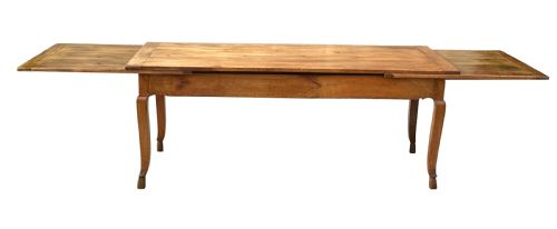 LARGE EARLY 19TH CENTURY FARMHOUSE KITCHEN EXTENDING DINING TABLE - ADDITIONAL PHOTO 13