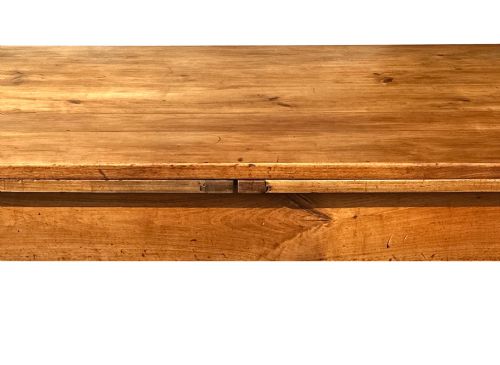 LARGE EARLY 19TH CENTURY FARMHOUSE KITCHEN EXTENDING DINING TABLE - ADDITIONAL PHOTO 15