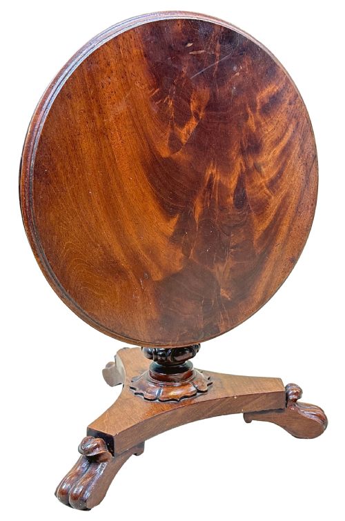 MID 19TH CENTURY MAHOGANY MINIATURE CENTRE TABLE - ADDITIONAL PHOTO 3