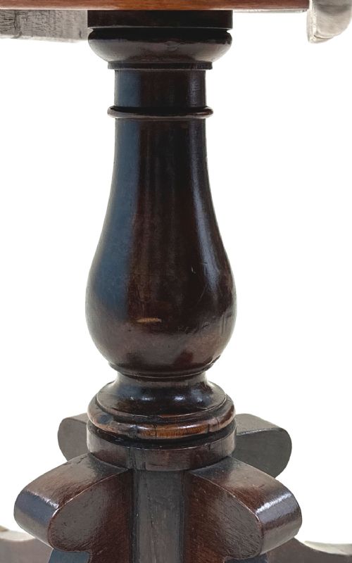 REGENCY MINIATURE MAHOGANY BREAKFAST TABLE - ADDITIONAL PHOTO 1