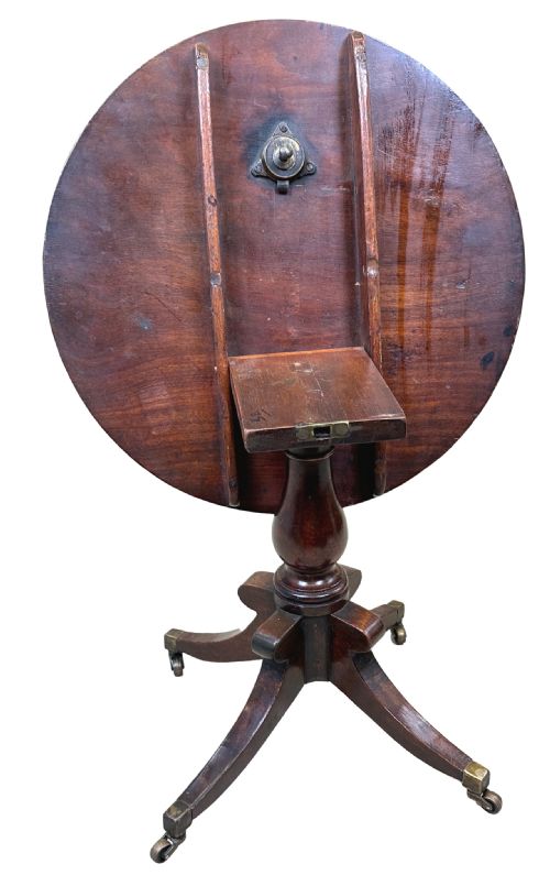 REGENCY MINIATURE MAHOGANY BREAKFAST TABLE - ADDITIONAL PHOTO 4